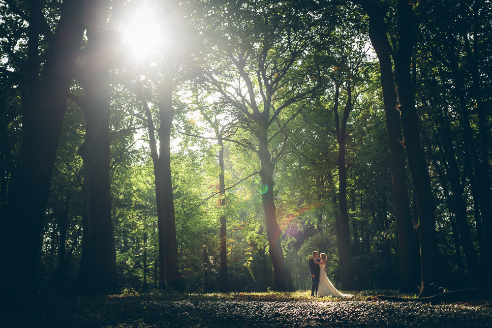 Bruidsfotograaf in het Haagse Bos
