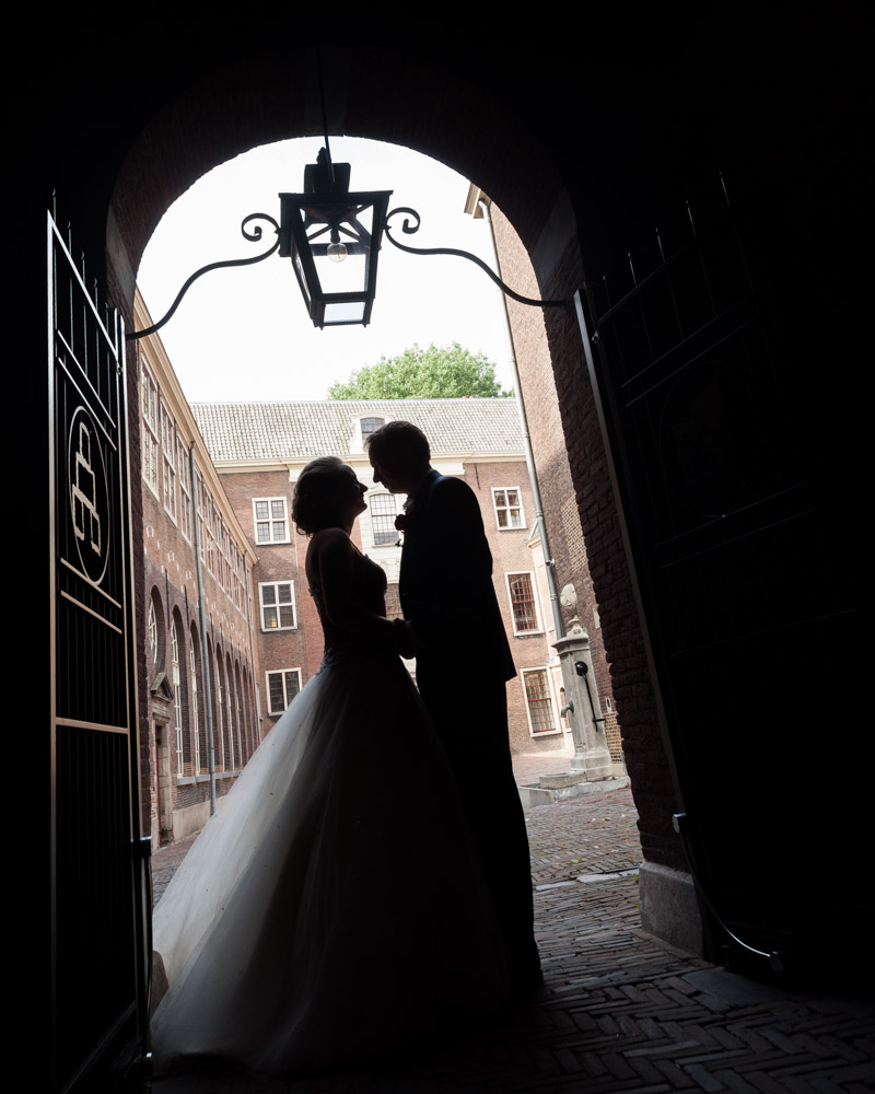  Trouwen in de Hooglandse Kerk Leiden