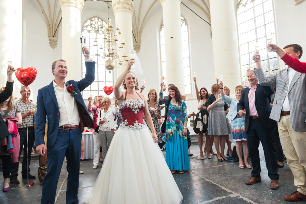  Trouwen in de Hooglandse Kerk Leiden